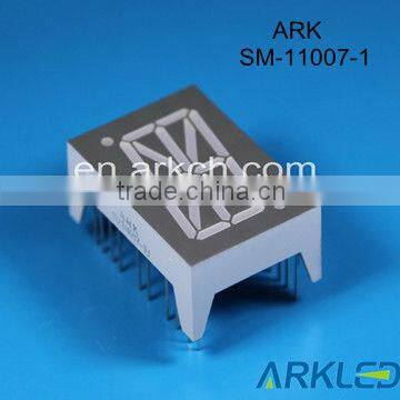 1 inch grey surface 16 segment led display from ARKLED,20 years experience in led field