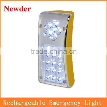 Dual-use led emergency light with 15+6 LED MODEL 166-21