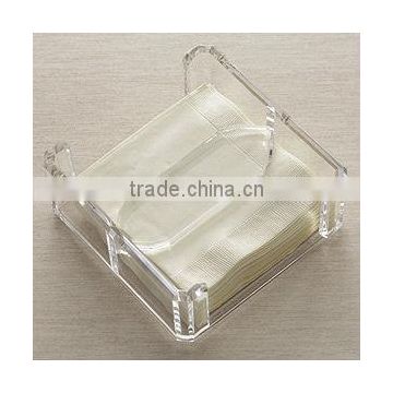 Square-shape Acrylic Tissue Holder LZ1308290250