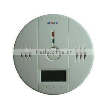 independent CO leak detector with professional LCD display