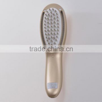 Electric brush comb wood for hair loss