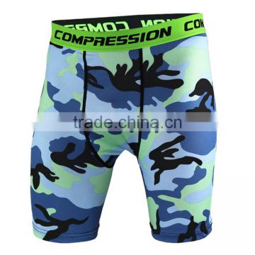 New fashion dry fit men's compression sport shorts, dry fit running shorts, dry fit gym shorts
