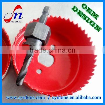 High quality high precision wood cutting hole saw with 100% inspection