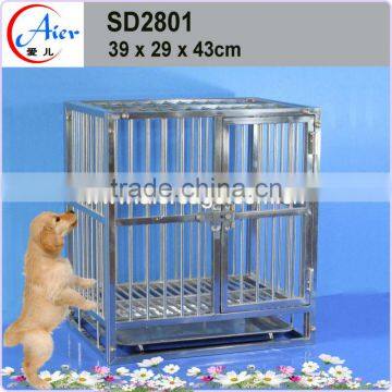 High cost-effective collapsible dog crate iron cage