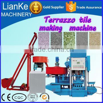 China Supplier Automatic Concrete Terrazzo Tile Machine/Hot Sell Hydraulic Terrazzo Machinery/15 Square Meters Terrazzo Machine