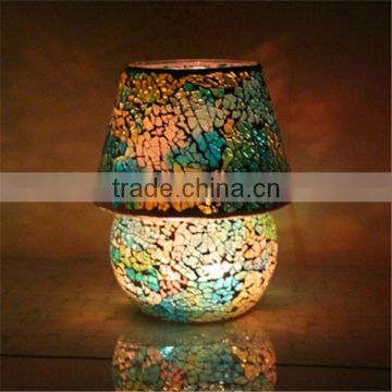 wooden tealight candle holders glass lamp
