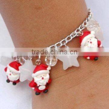 Santa Christmas Fashion Jewelry Bracelet ( santa ice )