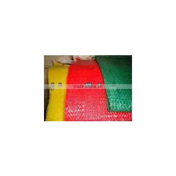 Tubular leno nylon pp mesh bag & small drawing mesh bag wholesale for onion firewood