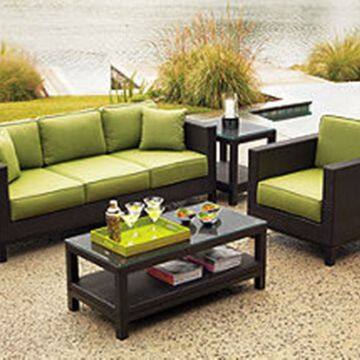 Teak Wood Outdoor Lounge Furniture UV Resistant Commercial Hotel