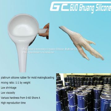 China supplier Rtv mould making Silicone rubber for Taxidermy Molding