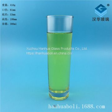 Glass juice  cup manufacturer Wholesale of 300ml milk glass