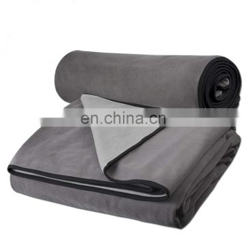 165*203mm 2KG Extra Warm Waterproof Weighted Blanket With Double Polar Fleece Laminated Fabric