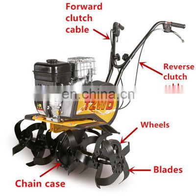 6.5HP gear driving mini tiller with high qualitychinese gasoline engine(BK-55)