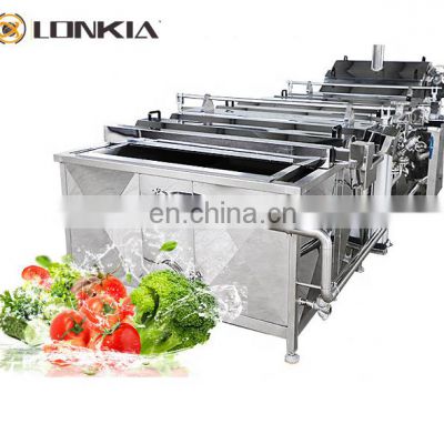 Automatic Vegetable Blanching Machine Fruit Processing Fruit Vegetable Blanching Machine
