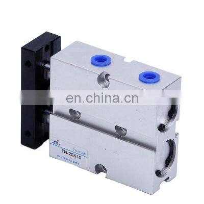 Air Pressure Differential Motion High Precision Biaxial Adjustable TN Series Adjustable Thread Interface Cylinder