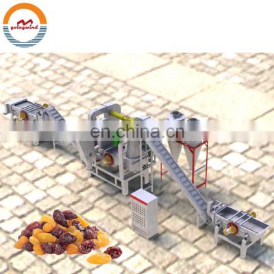 Automatic commercial raisin processing line full auto industrial raisins pre-processing machine plant equipment price for sale