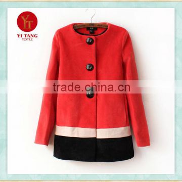 High quality korean style fashion women coat