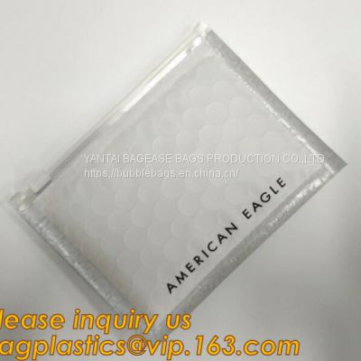 Mailer Slider Air Ziplock Ploy Bubble Mailing Packaging Bag, Beauty Padded Pouch, Shipping Bags, Envelopes