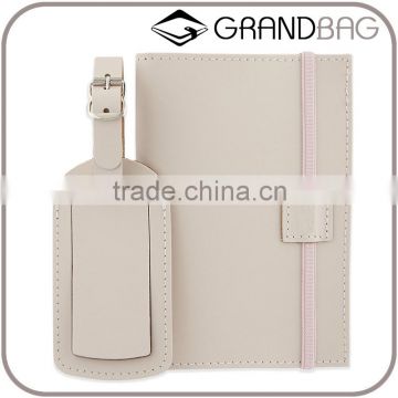 high quality smooth leather elastic passport cover passport holder passport case for travel