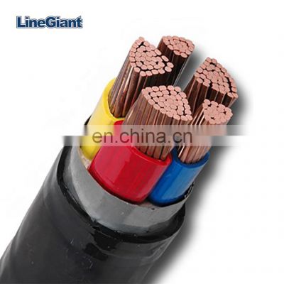 Xlpe polyethylene PVC Power Cable Low Smoke Free Halogen Copper Core SWA 0.6/1KV  Copper Power Cable