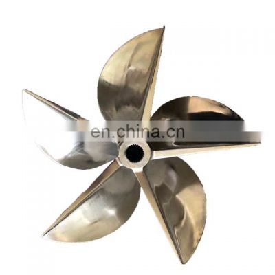 5 blade propeller marine boat propeller