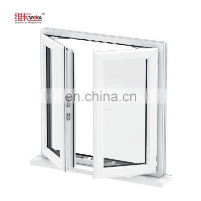 2022  PVC casement window cheap casement windows  hurricane impact upvc casement windows