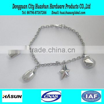 top design female elegant charm bracelet silvering