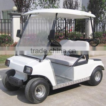 high level 4 6 8 seats electric golf car with rear foldable seat