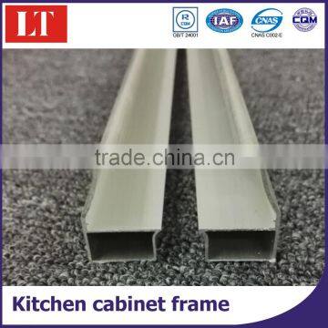 Aluminum ghost frame profile for modern kitchen