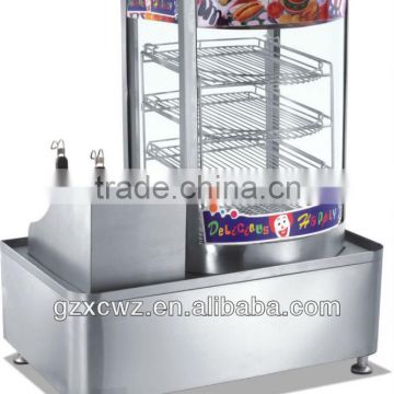 commercial noodle cooker with display electric warming showcase