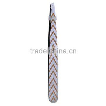 Arrow design tweezer ,painted eyebrow tweezer