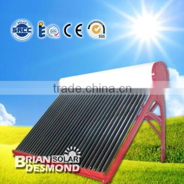 Compact Pressurized Heat Pipe Solar Water Heating