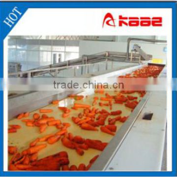 High speed PVC belt conveyor for fruit manufactured in wuxi Kaae