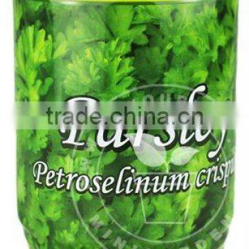 Can Flower Parsley,Tin Flower,,herb seeds in a tin