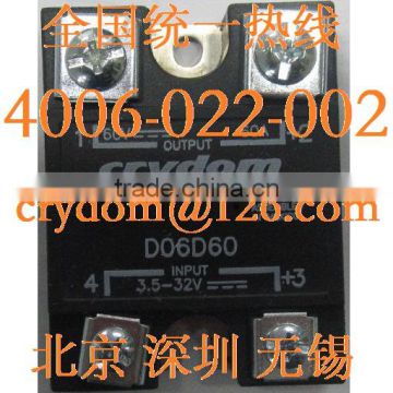 D06D60 Crydom Solid-State Relay SSR D06D80 ASSEMBLED IN MEXICO