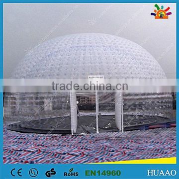 2015 large clear inflatable bubble camping tent