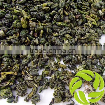 Top quality slimming tea lvzhucha dragon pearl green tea gunpowder green tea