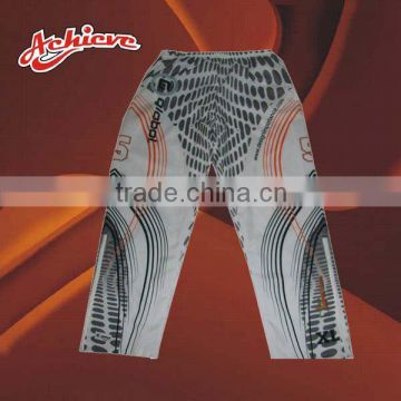 Hot selling team cricket pants sublimated
