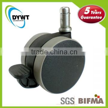 new hospital industrial waterproof fixed caster wheel with brake
