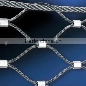 Best quality low price Stainless steel rope fence mesh