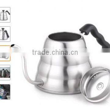 Stainless steel gooseneck water kettle