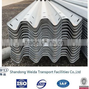 Double / Triple Wave Forming Rust Resistant Coating Highway Guardrail