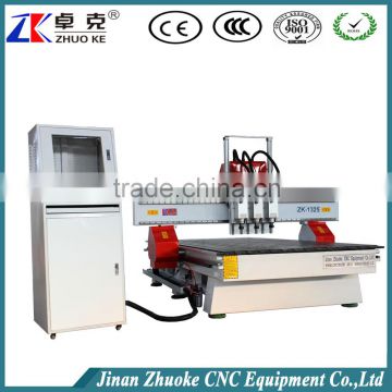 New Style Wood CNC Carving Machine ZK-1325 200MM Z-Axis Furniture Making Equipment PCI NcStudio Controller