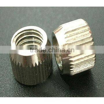 knurled bolt nut