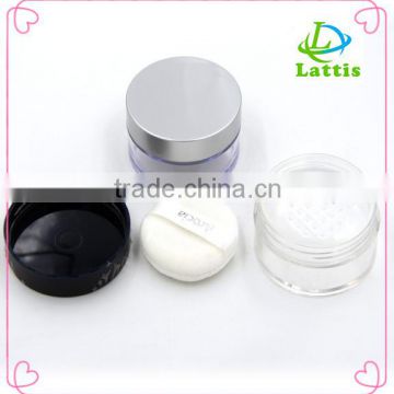 40g /60g enviroment-friendly PP cosmetics loose powder jar with sifter& mirror                        
                                                Quality Choice