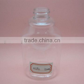 Different style and volume cosmetic jars and bottles