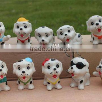 cheaper dog toy mini dog figurine