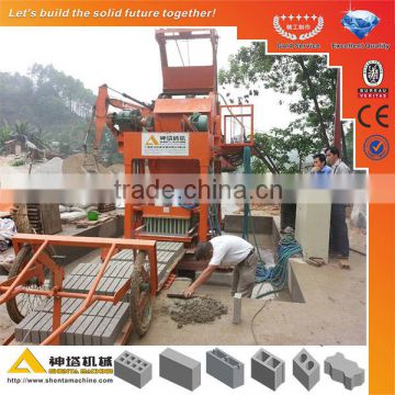QTJ4-18 concrete block making machine price in India
