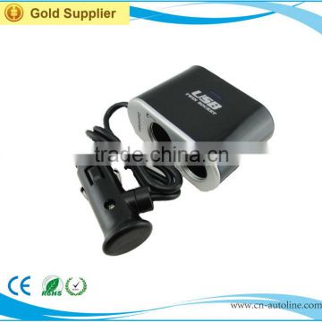 factory price high quality universal AC DC car cigarette lighter socket adapter