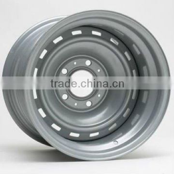 China silver cheap Steel Rim of 15" for Canada Market